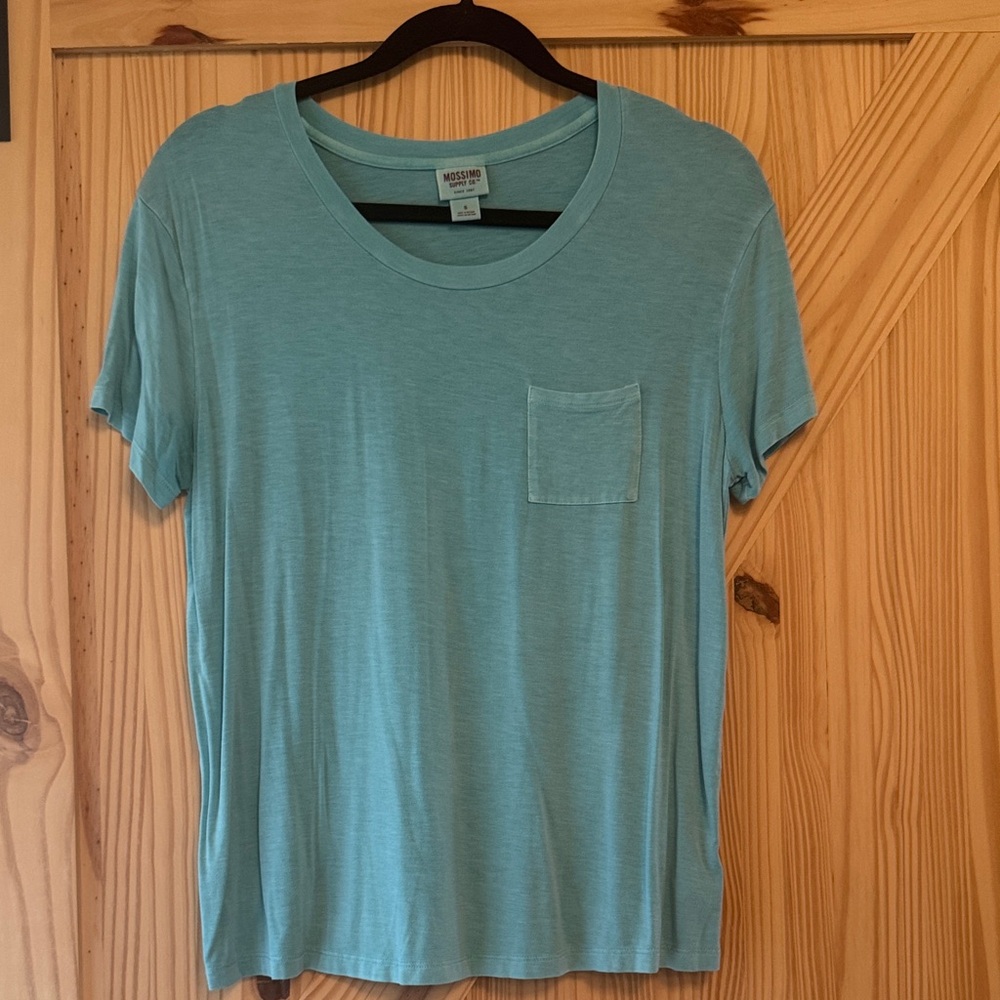Mossimo Supply Co. Teal Short Sleeve Tee